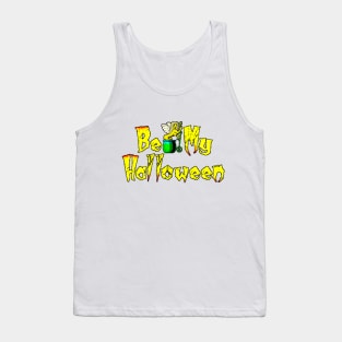 Be My Halloween 8 bit art Tank Top